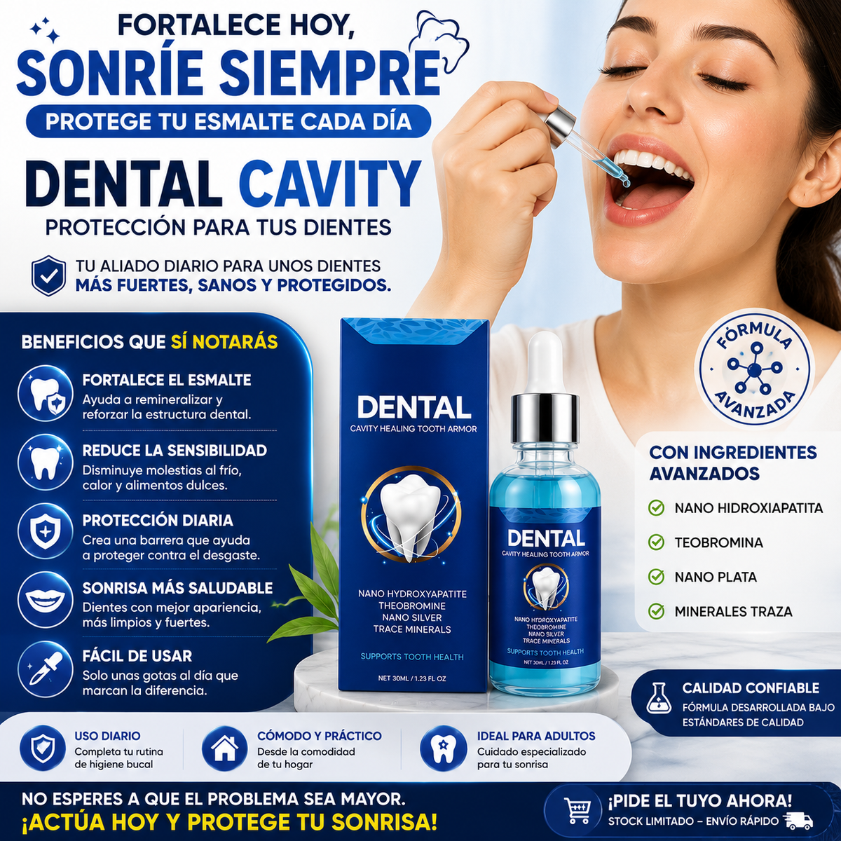 Dental Cavity Protección Para Tus Dientes