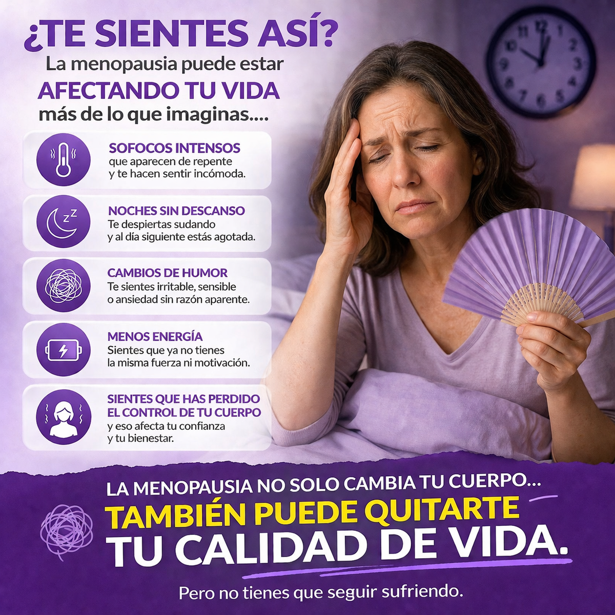 MENOPAUSE Vitaminas en Capsulas Para la Menopausia