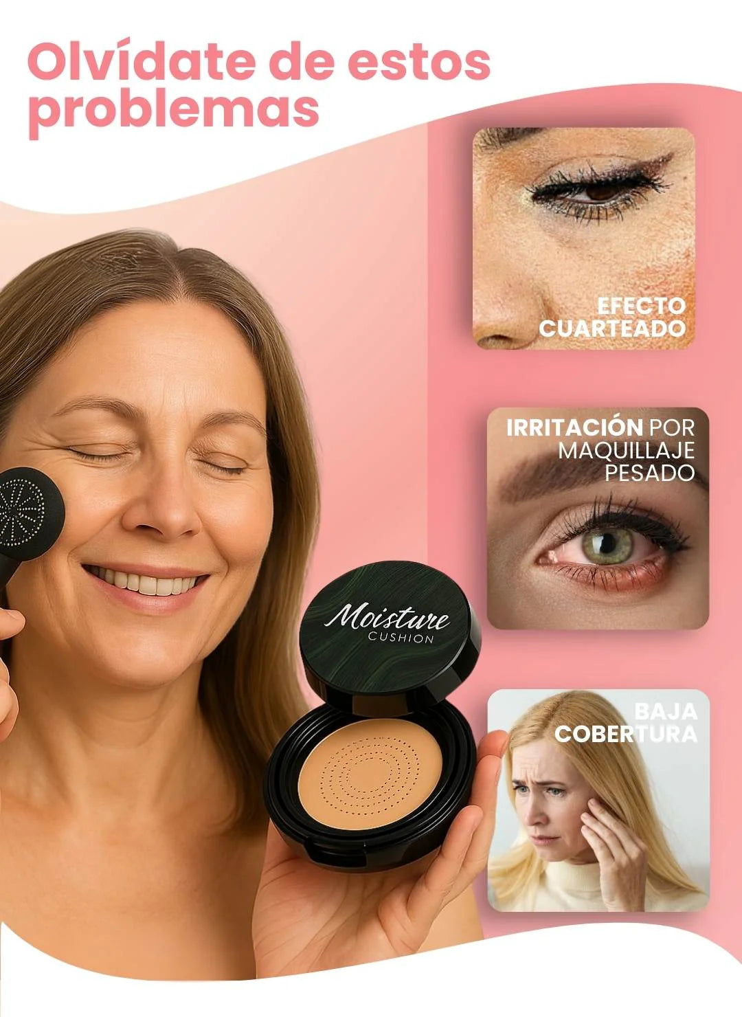 BB Cream Base de Covertura Alta (Se Adapta a todo tipo de Piel)
