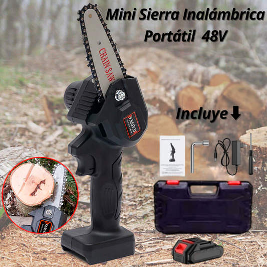 Mini Sierra Inalámbrica Portátil