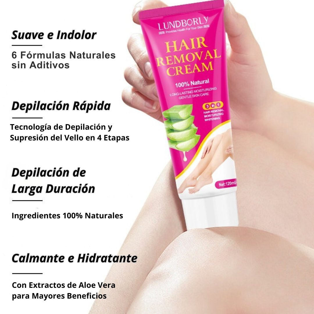 2x1 Crema Depilatoria UNISEX Hair Removal Cream OFERTA HOY😍