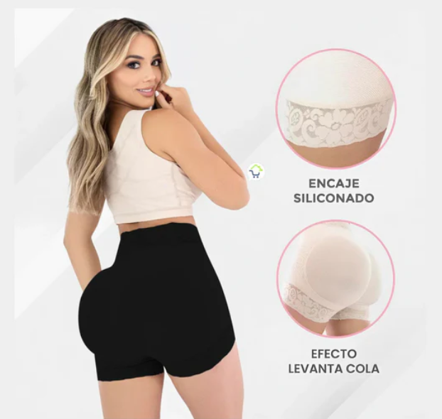 Short Mini Cachetero Reductor Levanta Cola