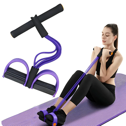 !PULL REDUCER! Banda de Ejercicios con Pedal (Mejora tu Cuerpo desde Casa)