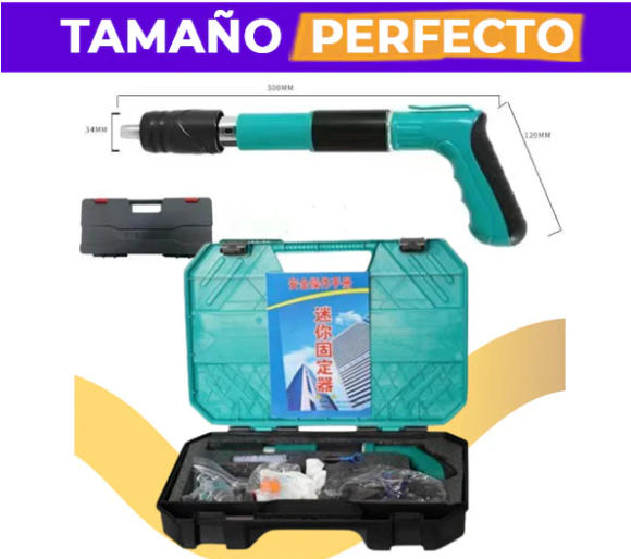 Pistola Remachadora de Clavos Profesional
