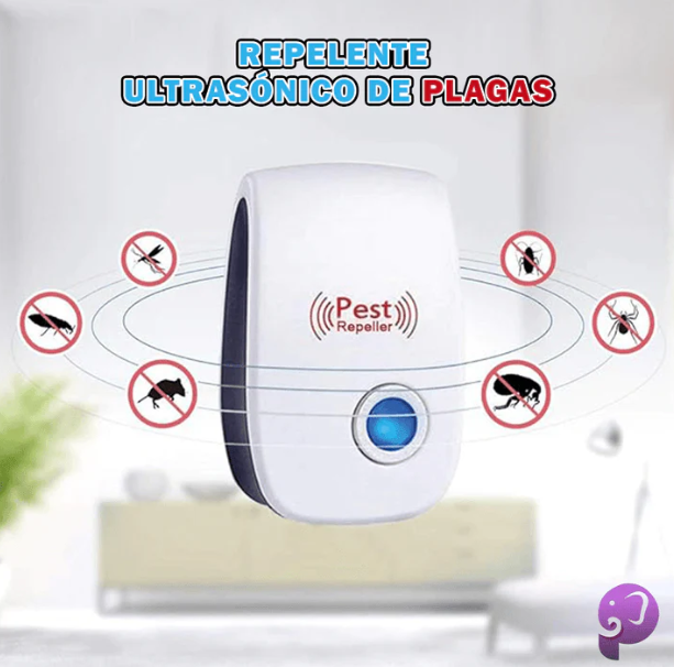 PestReject Repelente de Plagas UltraSónico