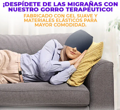 Gorro Terapéutico en Gel Anti Migrañas