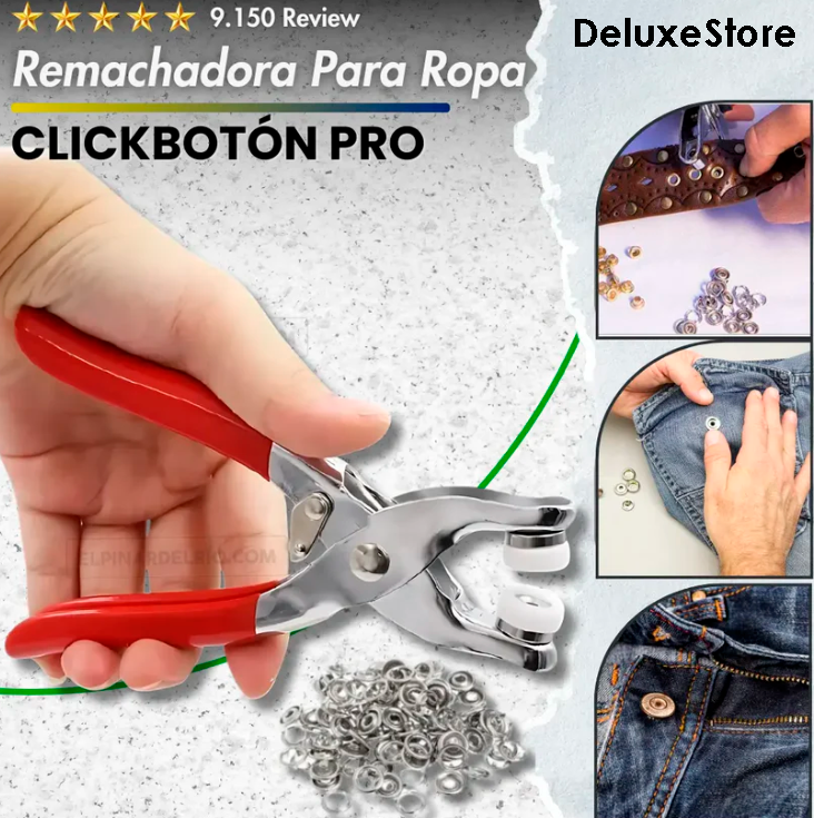 Remachadora para Ropa ClicBotón Pro