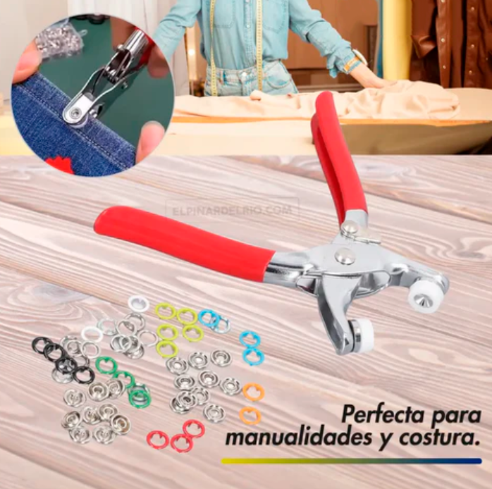 Remachadora para Ropa ClicBotón Pro