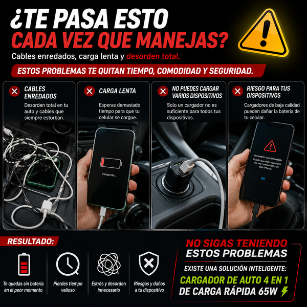 Cargador Estelar Retráctil
