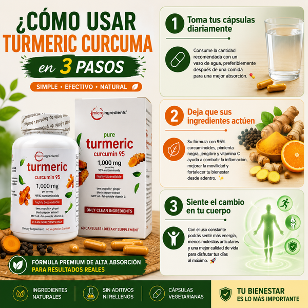 Cúrcuma Vital MAX Salud Diaria