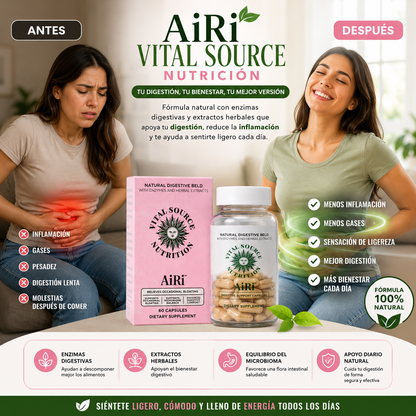 AiRi Vital Source Digestión y Nutrición