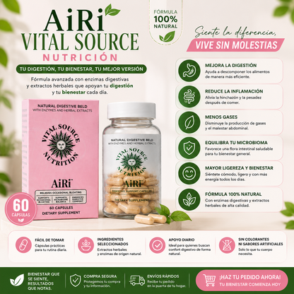 AiRi Vital Source Digestión y Nutrición