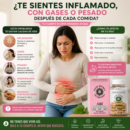 AiRi Vital Source Digestión y Nutrición