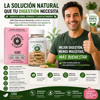 AiRi Vital Source Digestión y Nutrición
