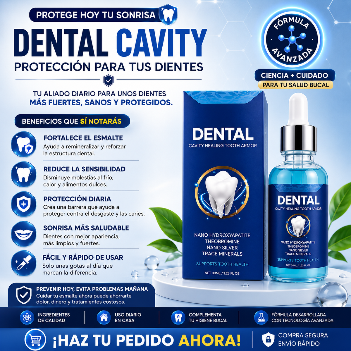 Dental Cavity Protección Para Tus Dientes