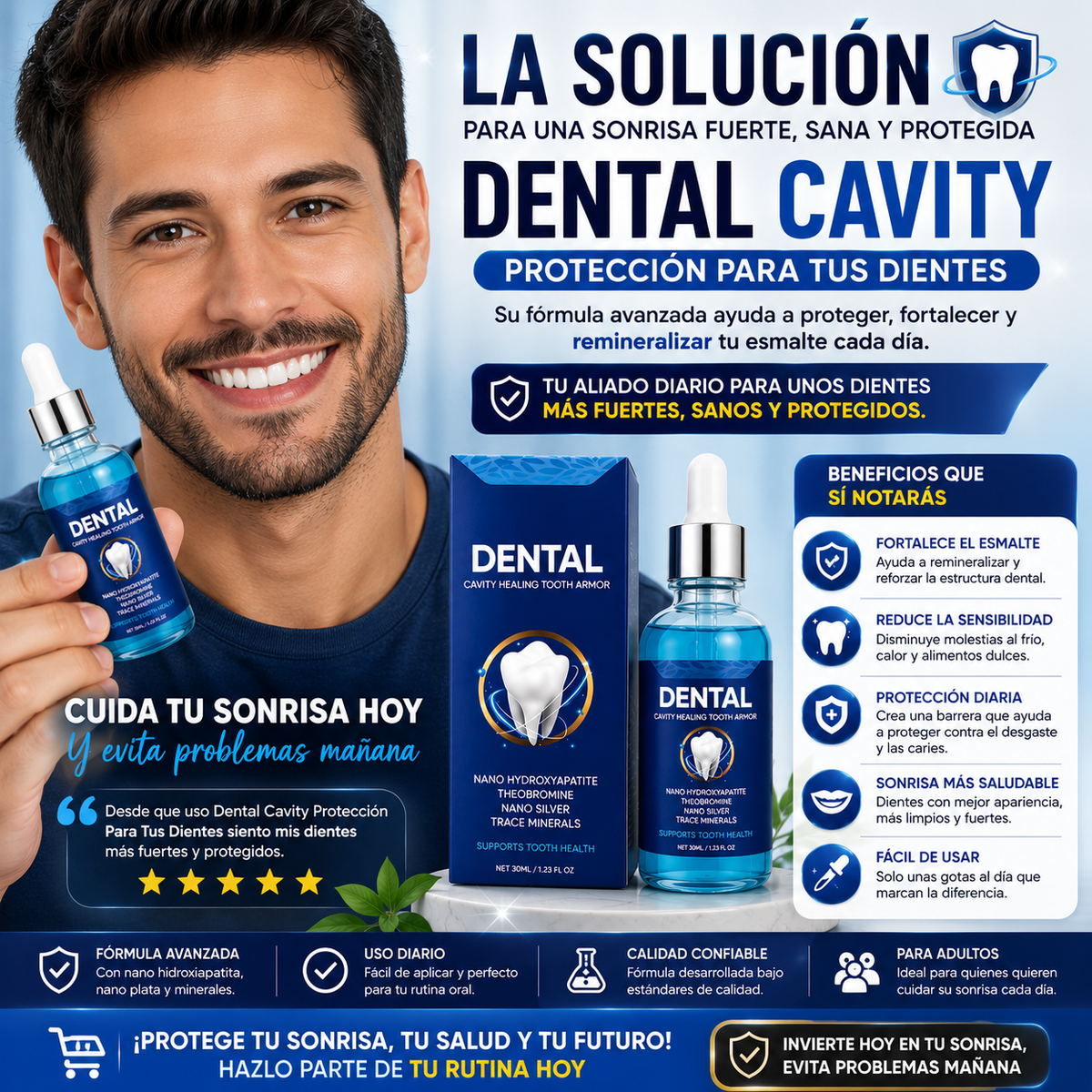 Dental Cavity Protección Para Tus Dientes