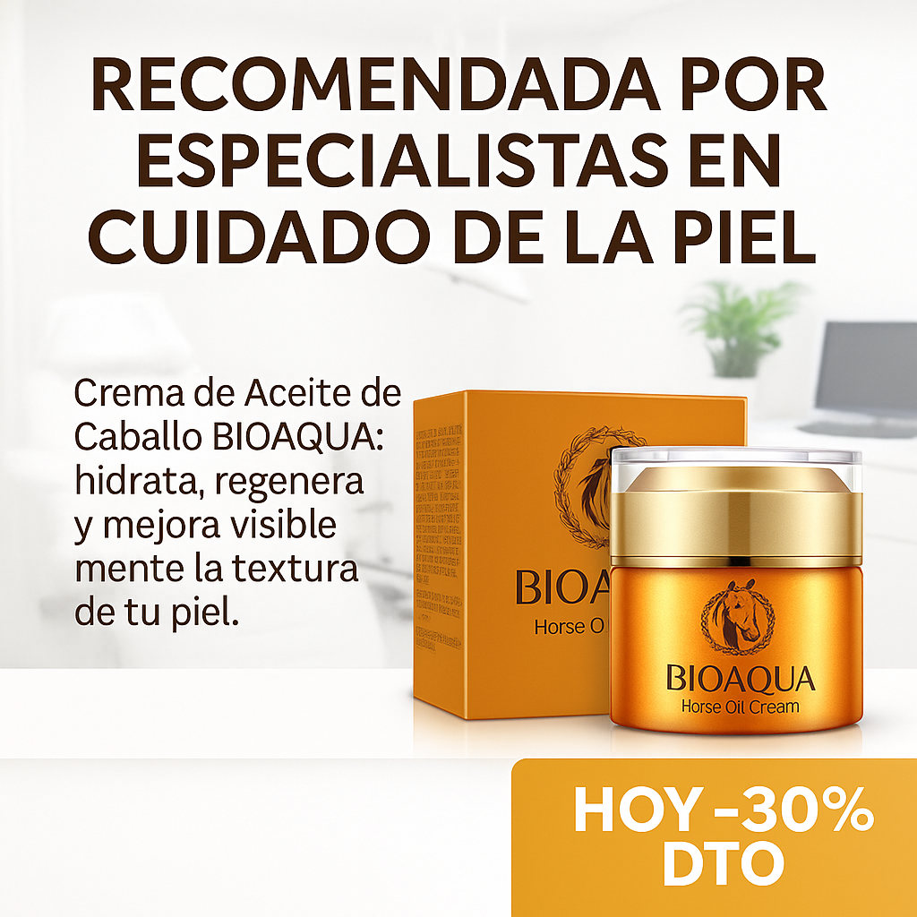 Bioaqua Esencia de Caballo: Regeneración Visible y Nutrición Profunda