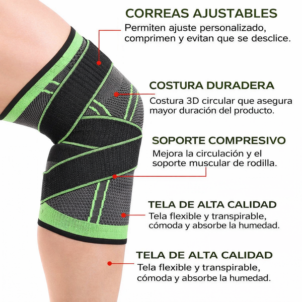 Manga Compressiva Rodilla Pro Recuperación