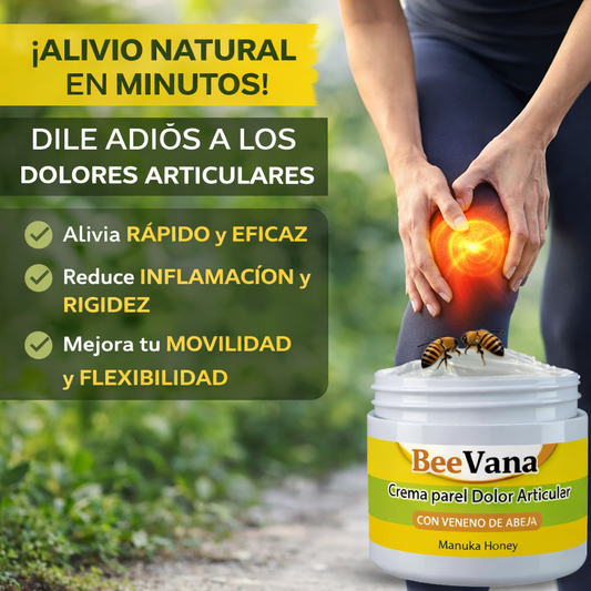 Beevana Crema para el Dolor Articular con Veneno de Abeja🍯🐝
