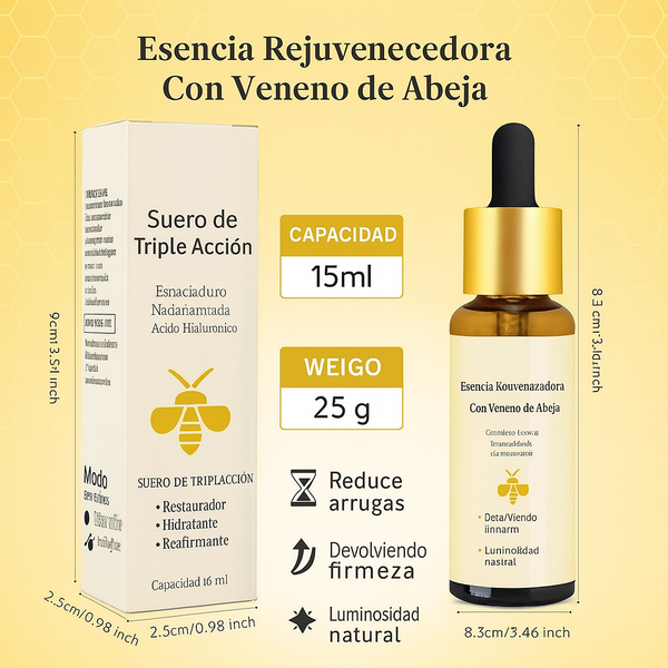 Esencia Rejuvenecedora de Veneno de Abeja