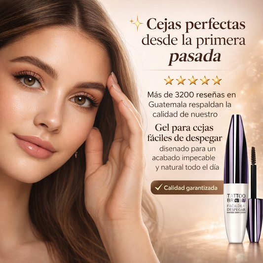 ✨ GEL PARA CEJAS FÁCIL DE DESPEGAR – LOOK PERFECTO EN SEGUNDOS ✨