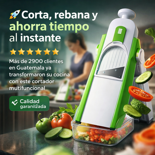 Picador de Verduras Multifuncional 5 en 1