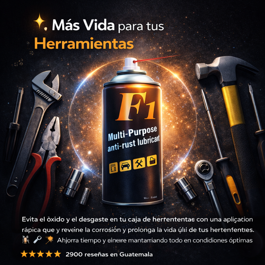 F1 Spray antioxido para el hogar⚙️🔧