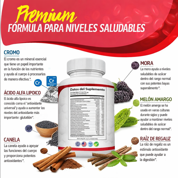 Control Metabólico Natural Vital Fuerza