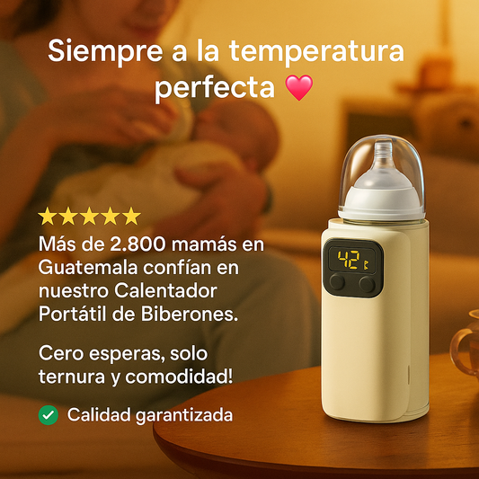 Calentador Digital de Biberón Pórtatil
