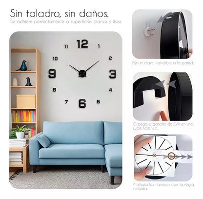 Reloj de Pared en 3D