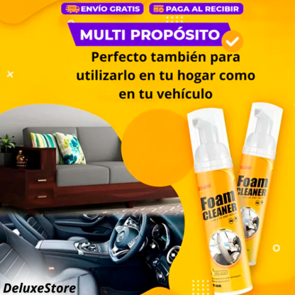 (2x1) Espuma Limpiadora Multiusos "Foam Cleaner" (1 Grande y 1 Pequeño)