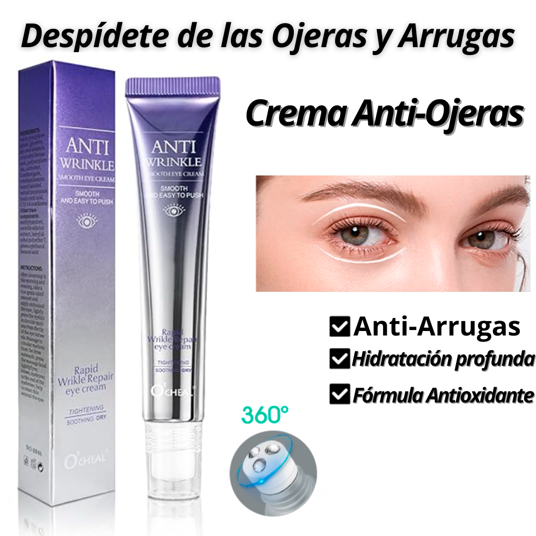 "Oferta 2x1" Roller/Crema Anti-Ojeras y Arrugas con Colágeno