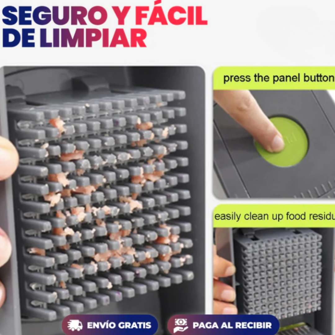Picadora de Verduras Multifuncional 7 en 1