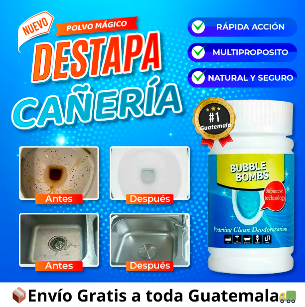 Polvo Destapa Caños Profesional