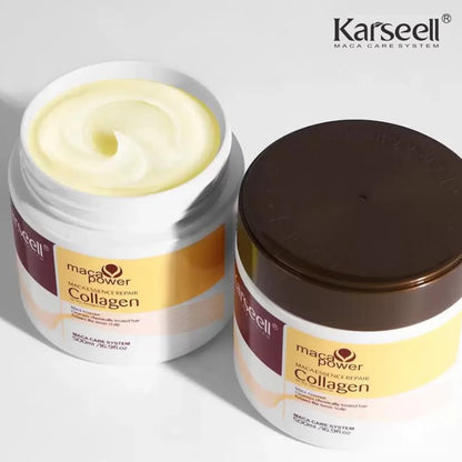 Karseell Liso Nutri-Plus: Mascarilla de Colágeno, Nuez y Aguacate