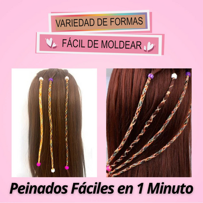 Trenzadora Automatica para Niñas (Peinados Fáciles)