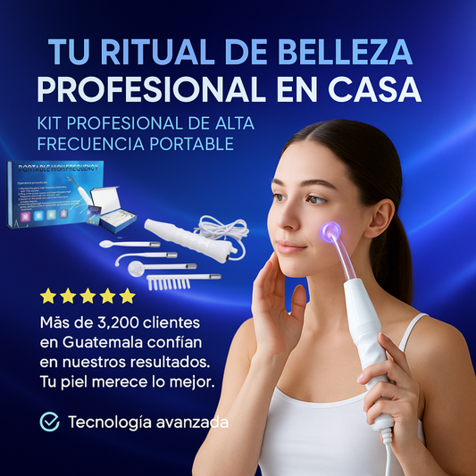 Kit Profesional de Alta Frecuencia Portable - ElectroTerapia