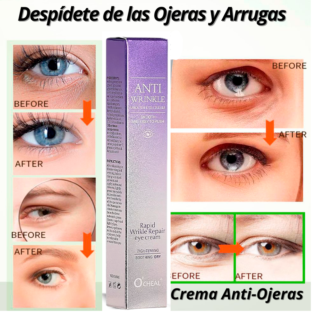 "Oferta 2x1" Roller/Crema Anti-Ojeras y Arrugas con Colágeno