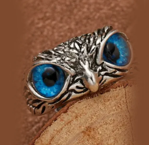 Anillo de Buho Ajustable