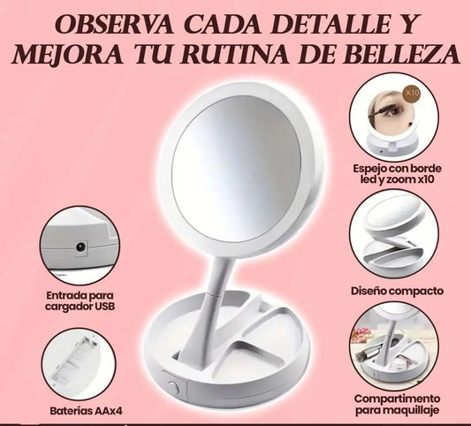 Espejo Con Luz Led