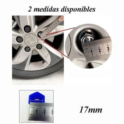 CUBIERTA DE TORNILLOS PARA LLANTAS
