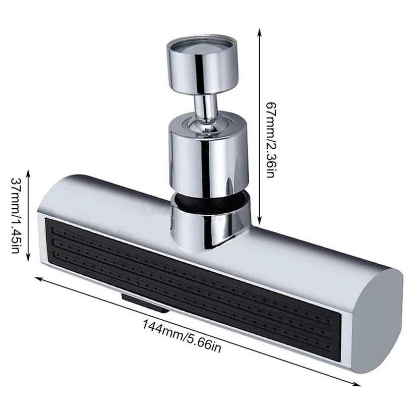 GRIFO UNIVERSAL MULTIFUNCIONAL - AHORRADOR DE AGUA