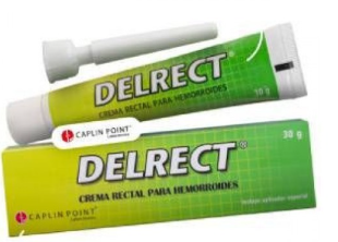 Crema rectal para hemorroides